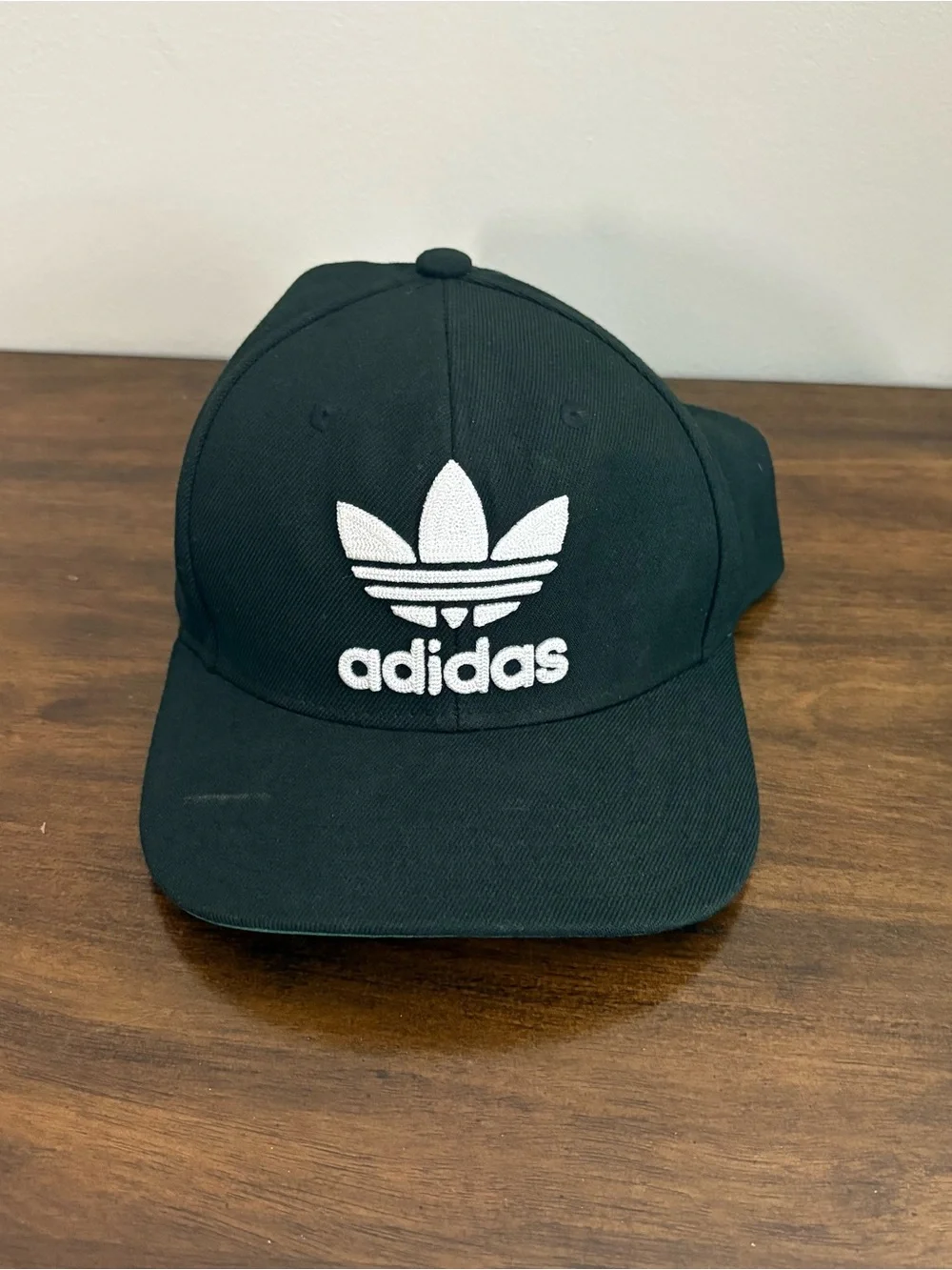 Adidas Classic Mens Black Hat Cap SnapBack Streetwear School Fall Sporty Wool